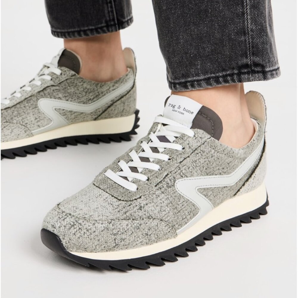 rag & bone Retro Runner Chenille Sneakers Size 37